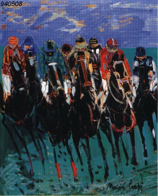 1994 - Peloton de chevaux