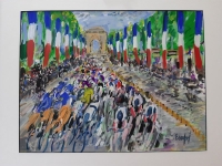 2019 - Champs Elysées, l'arrivée du tour de France